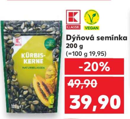Dýňová semínka