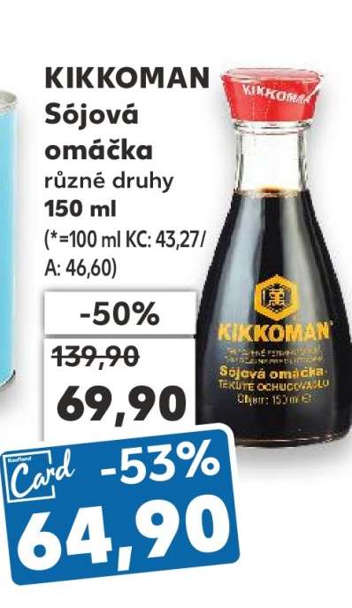 Kikkoman sójová omáčka