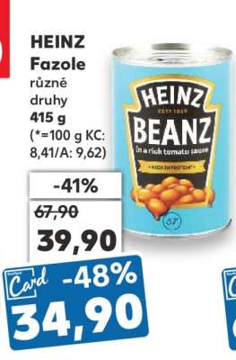 Heinz fazole