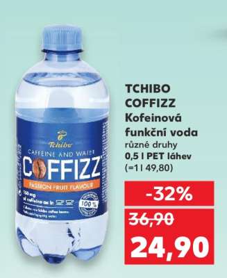 TCHIBO COFIZZ Kofeinová funkční voda