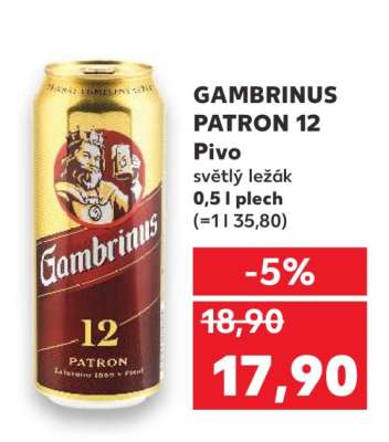 Gambrinus Patron 12