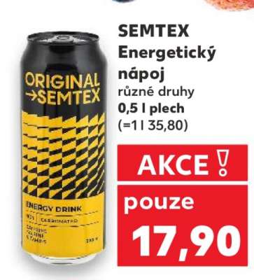 Semtex energetický nápoj,