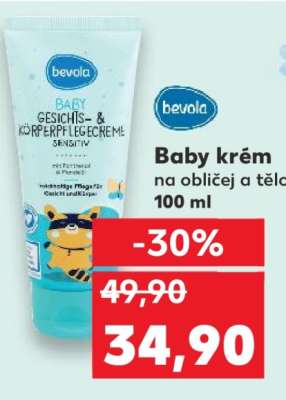 Baby krém na obličej a tělo 100 ml