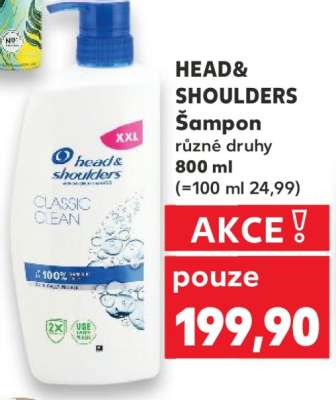 HEAD& SHOULDERS Šampon