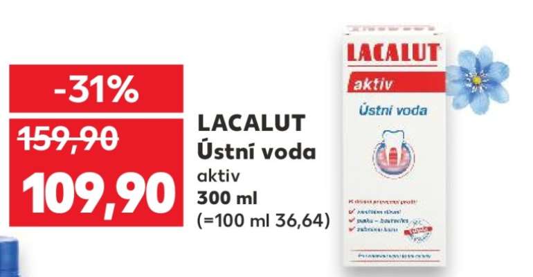 LACALUT Ústní voda aktiv