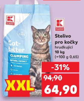Stelivo pro kočky hrudkující 10 kg