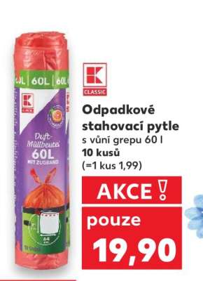 Odpadkové stahovací pytle