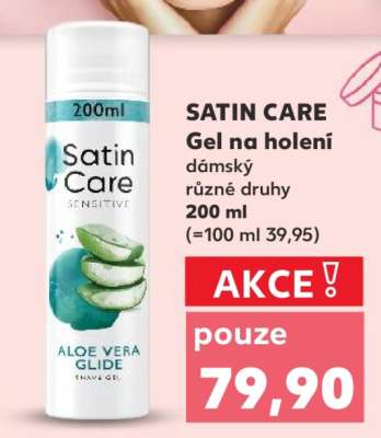 Satin Care Gel na holení