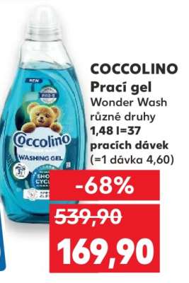 Coccolino prací gel