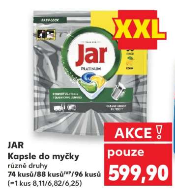 Jar kapsle do myčky