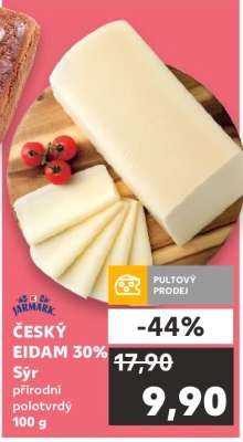 ČESKÝ EIDAM 30%