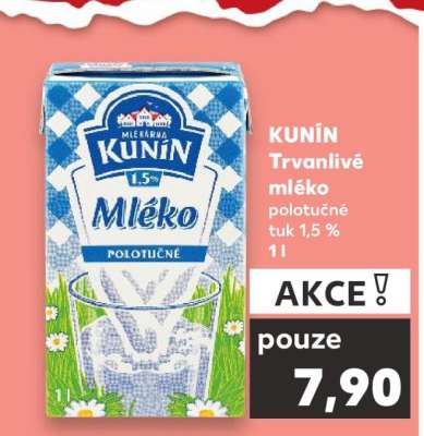 Kunín Trvanlivé mléko