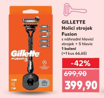 GILLETTE Holicí strojek Fusion