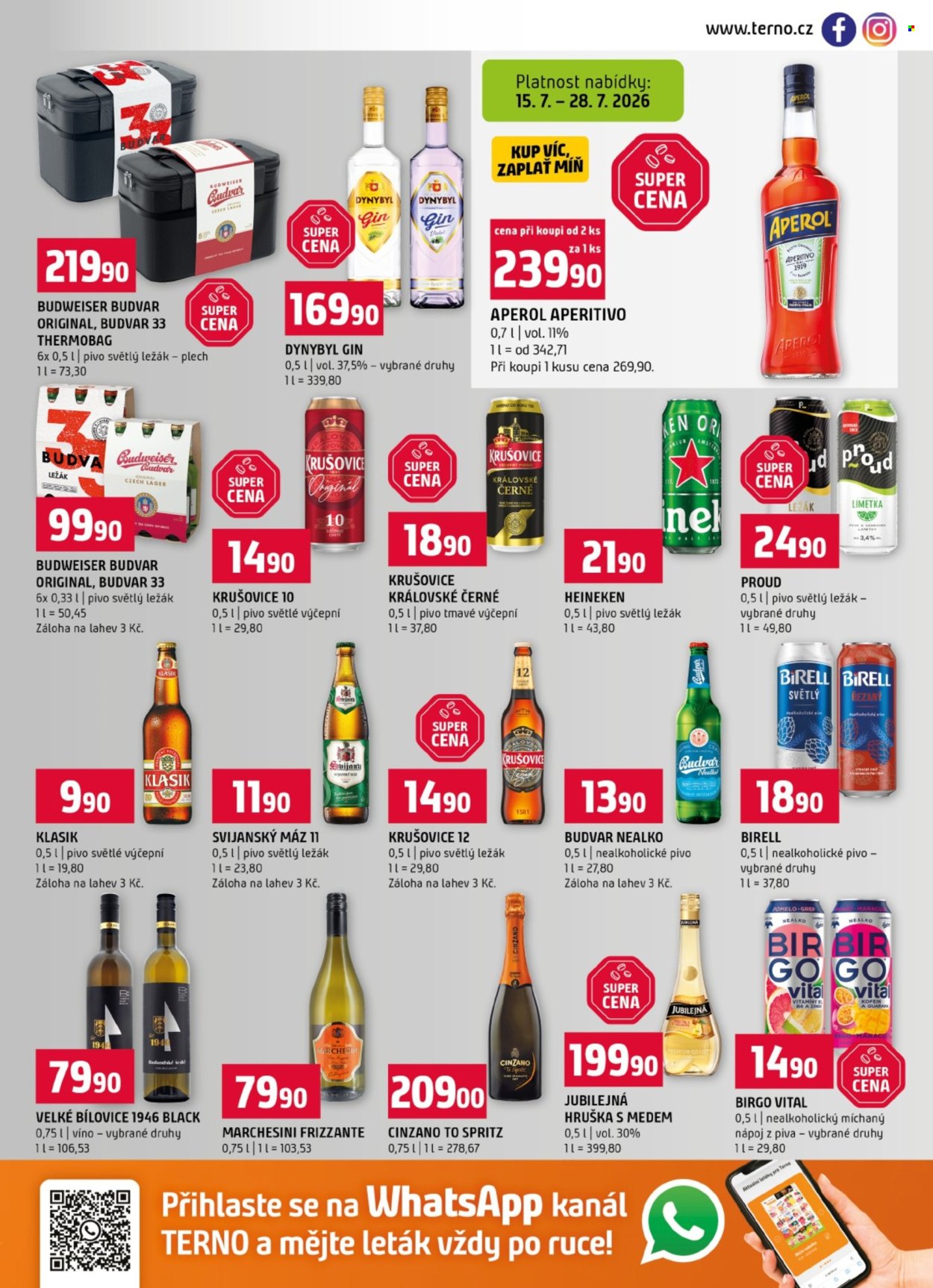 Leták coop TERNO - 15. 7. 2026 - 21. 7. 2026. Strana 13