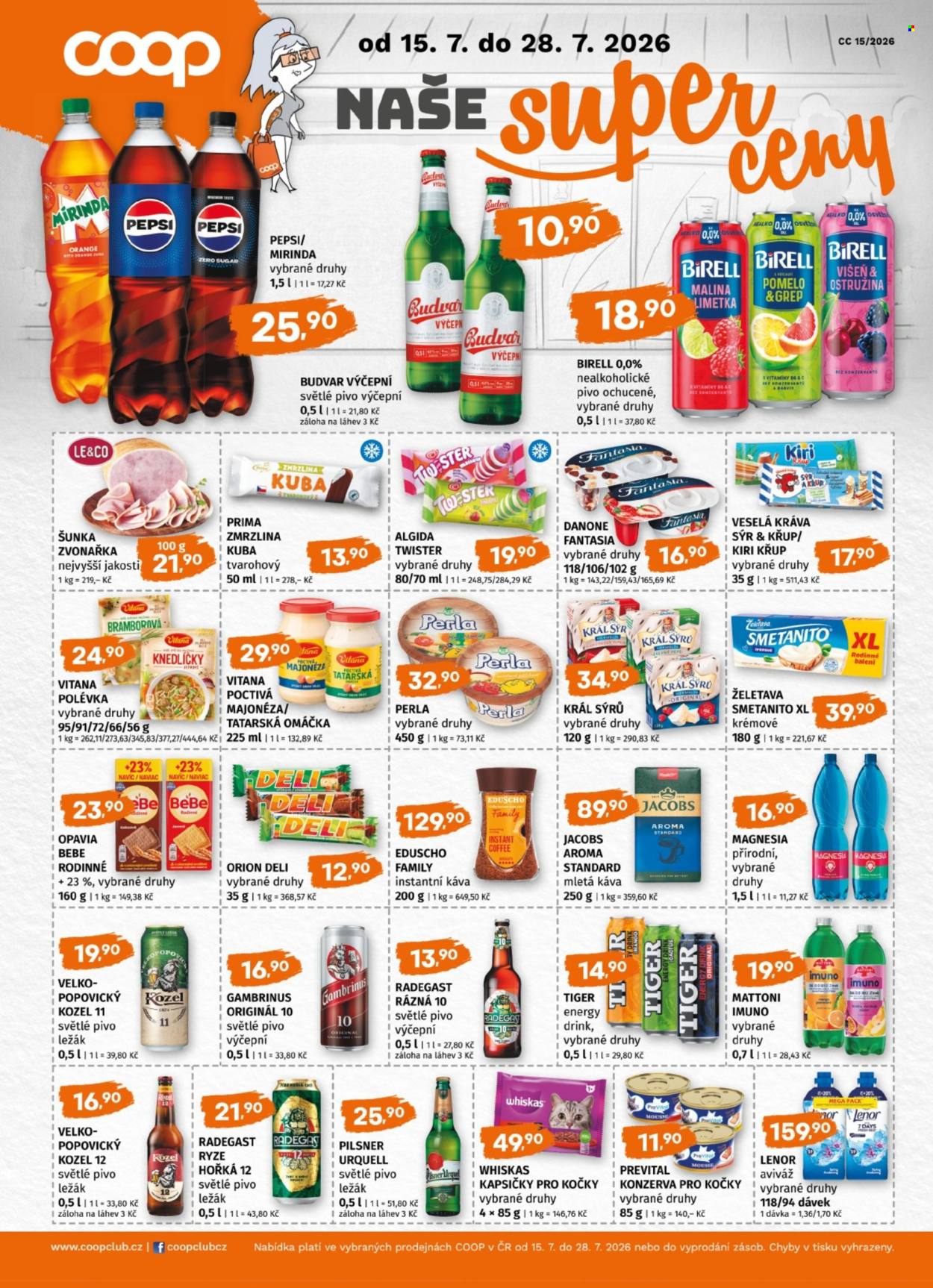 Leták coop TERNO - 15. 7. 2026 - 21. 7. 2026. Strana 17