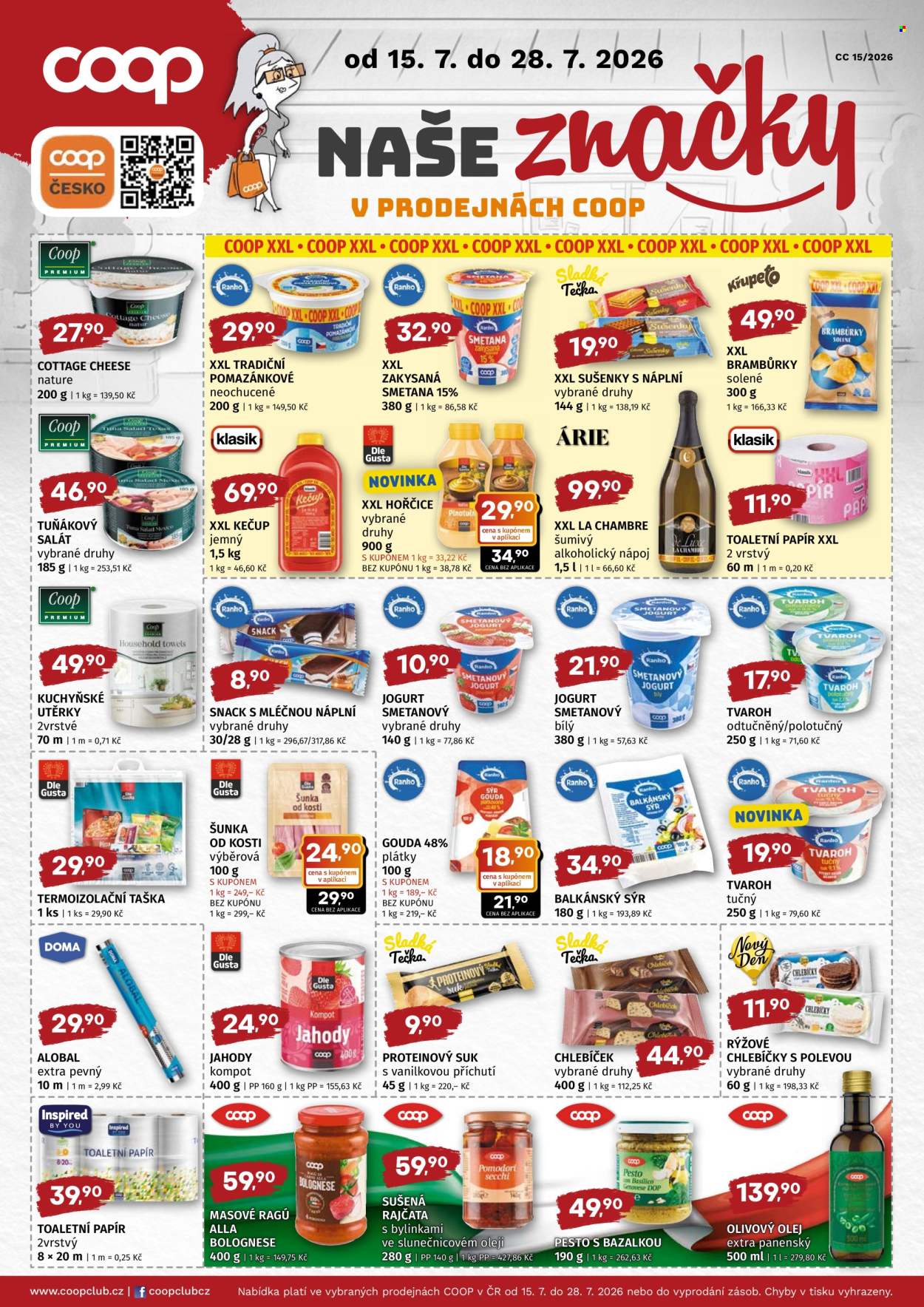 Leták coop TERNO - 15. 7. 2026 - 28. 7. 2026. Strana 2