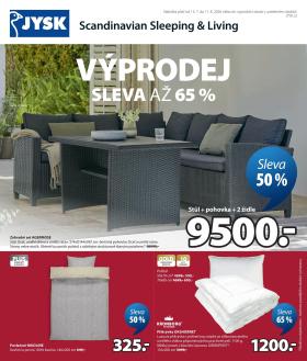 JYSK - Výprodej sleva až 65%