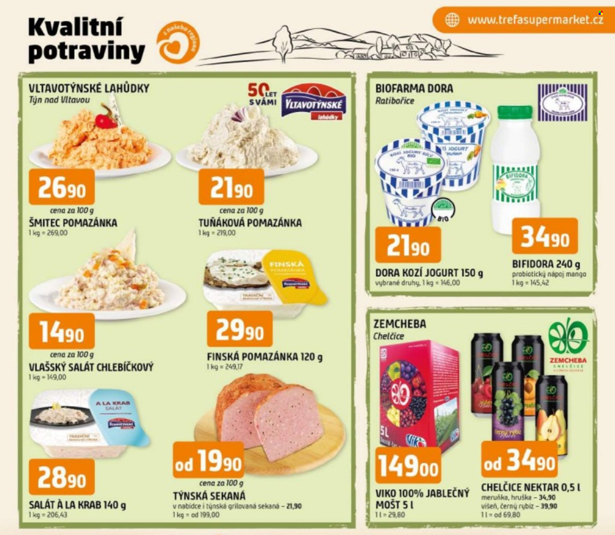 Leták TREFA coop - 15. 7. 2026 - 21. 7. 2026. Strana 1