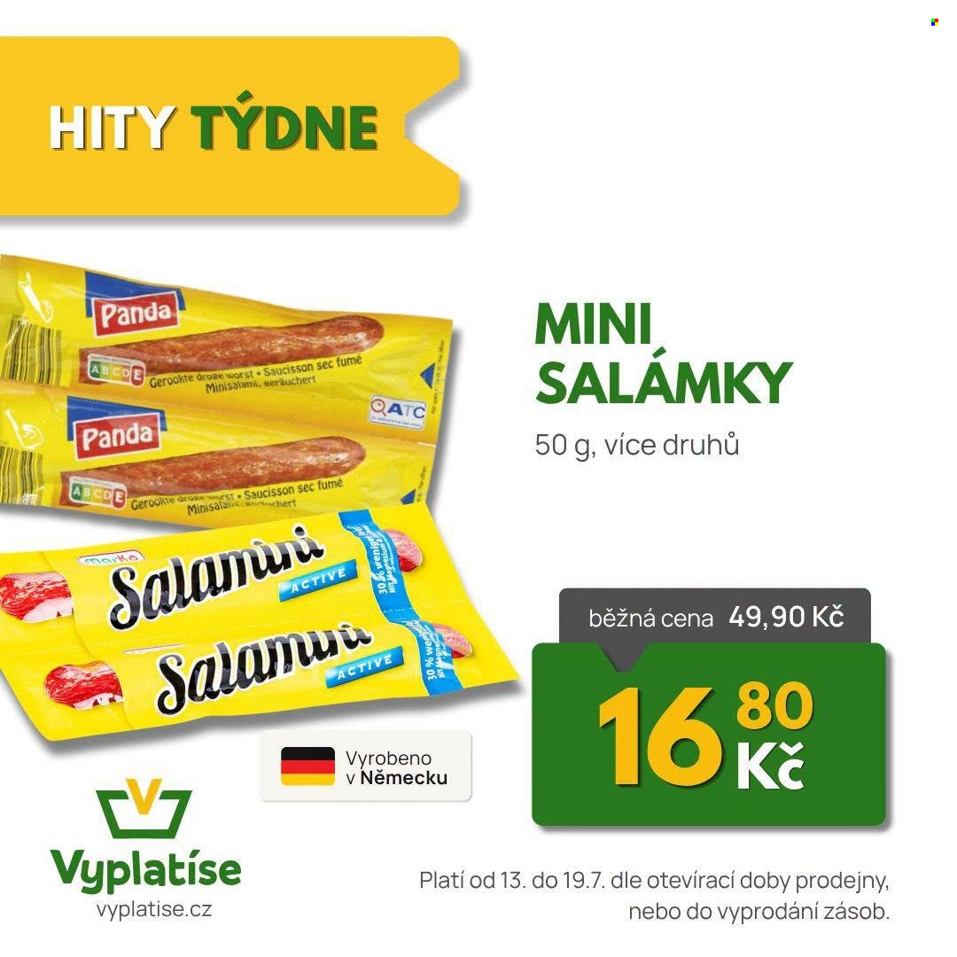 Leták Vyplatíse - 13. 7. 2026 - 19. 7. 2026. Strana 8