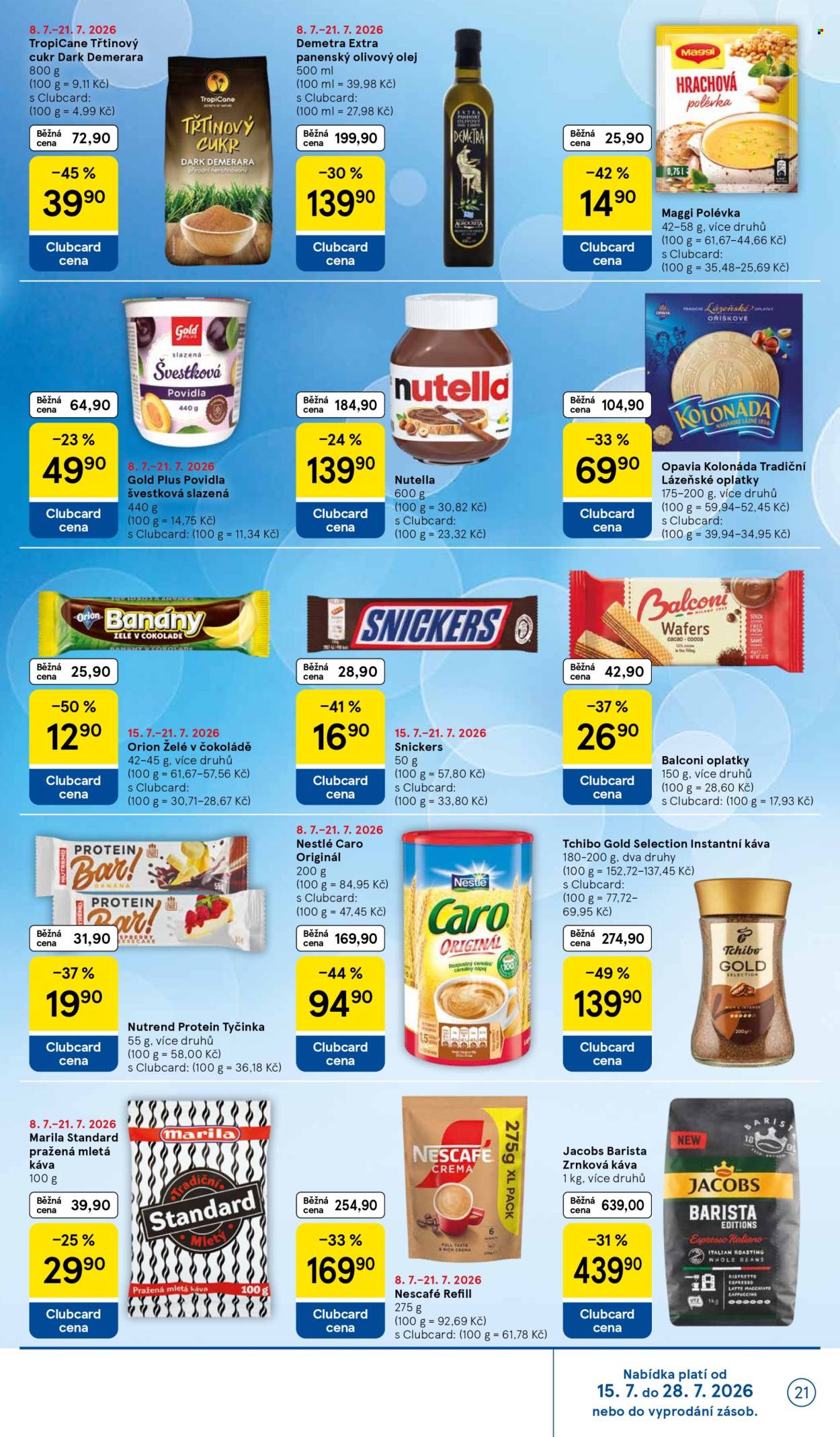 Leták TESCO - 15. 7. 2026 - 21. 7. 2026. Strana 21