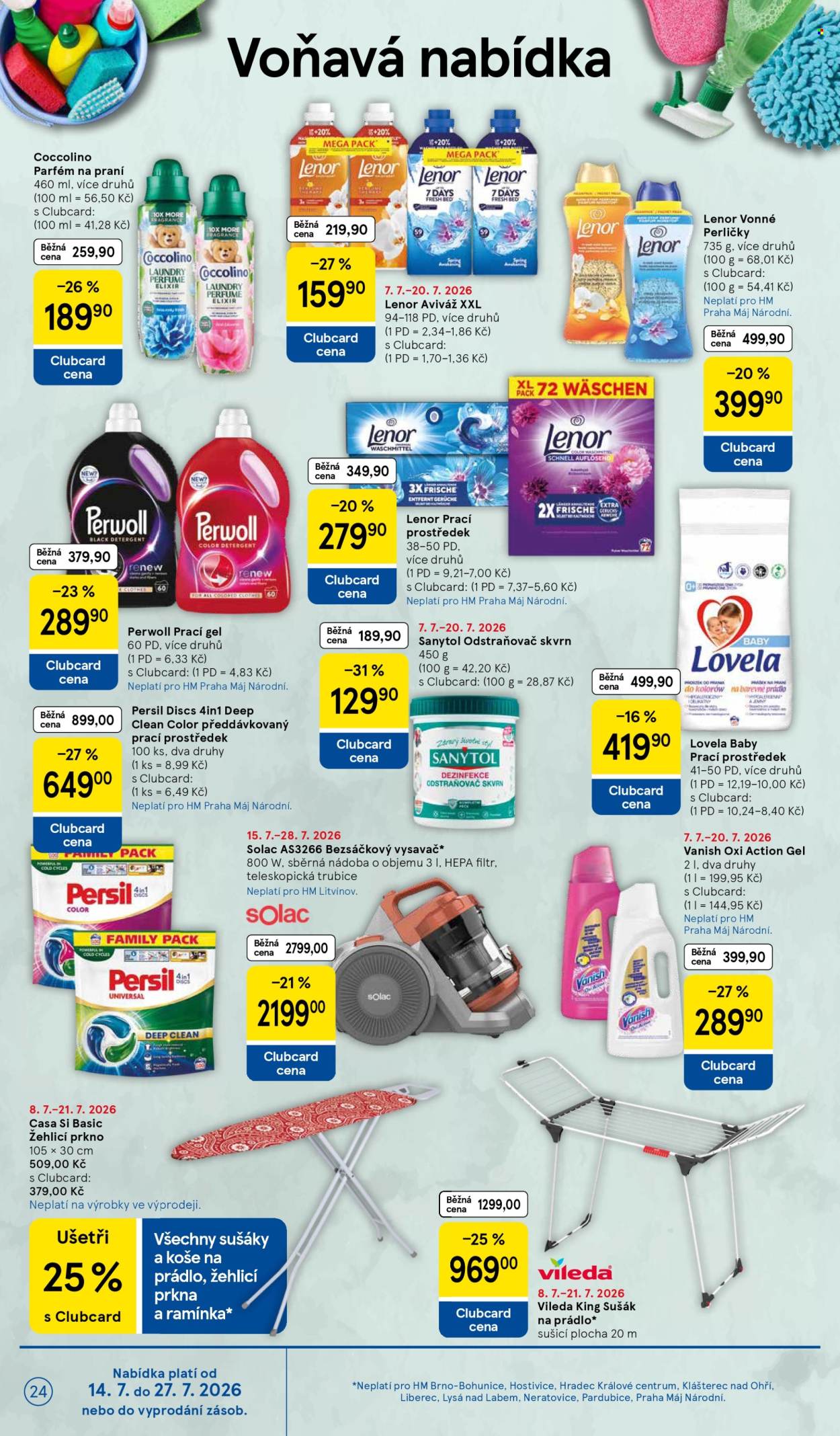 Leták TESCO - 15. 7. 2026 - 21. 7. 2026. Strana 24