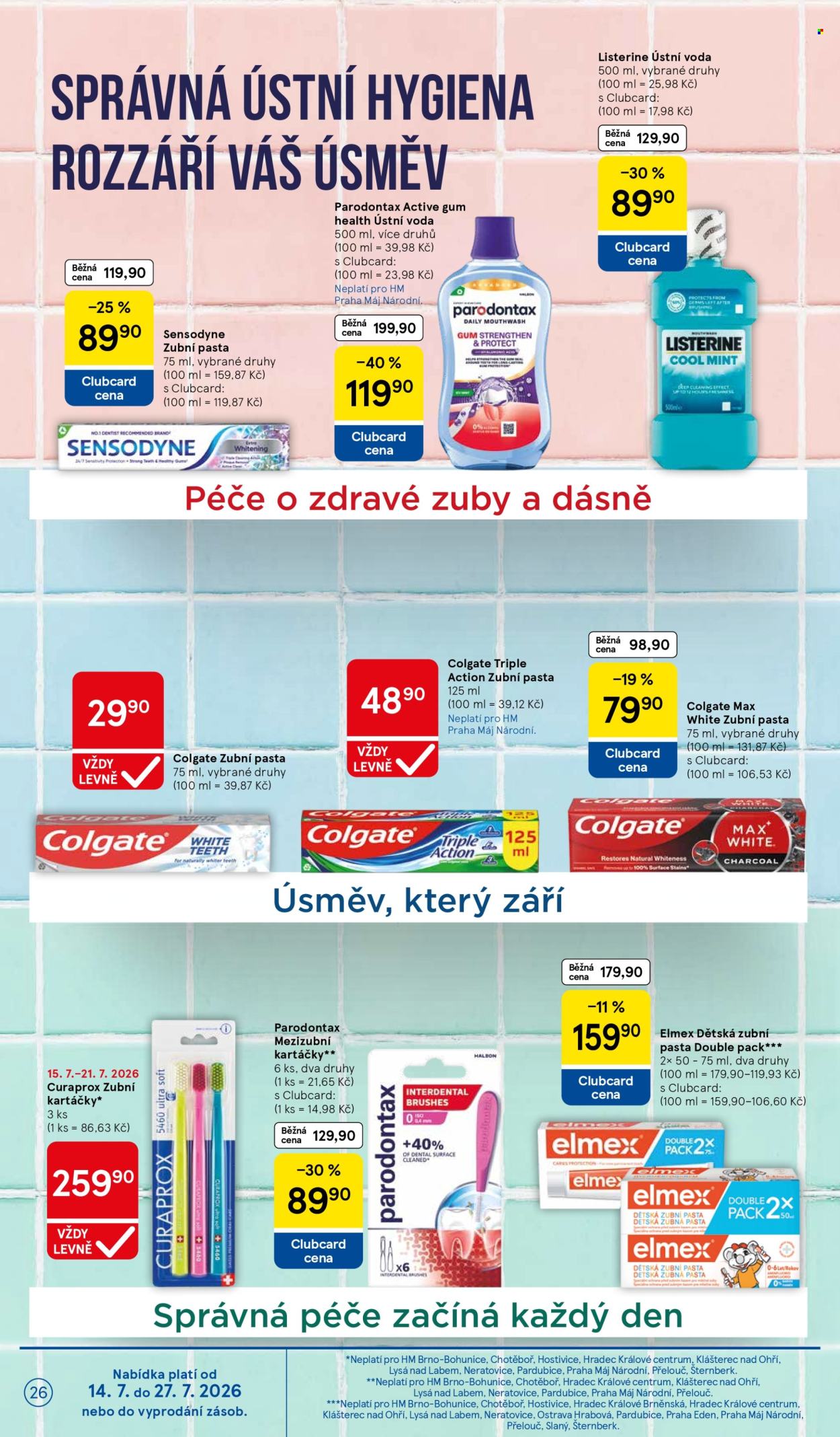 Leták TESCO - 15. 7. 2026 - 21. 7. 2026. Strana 26