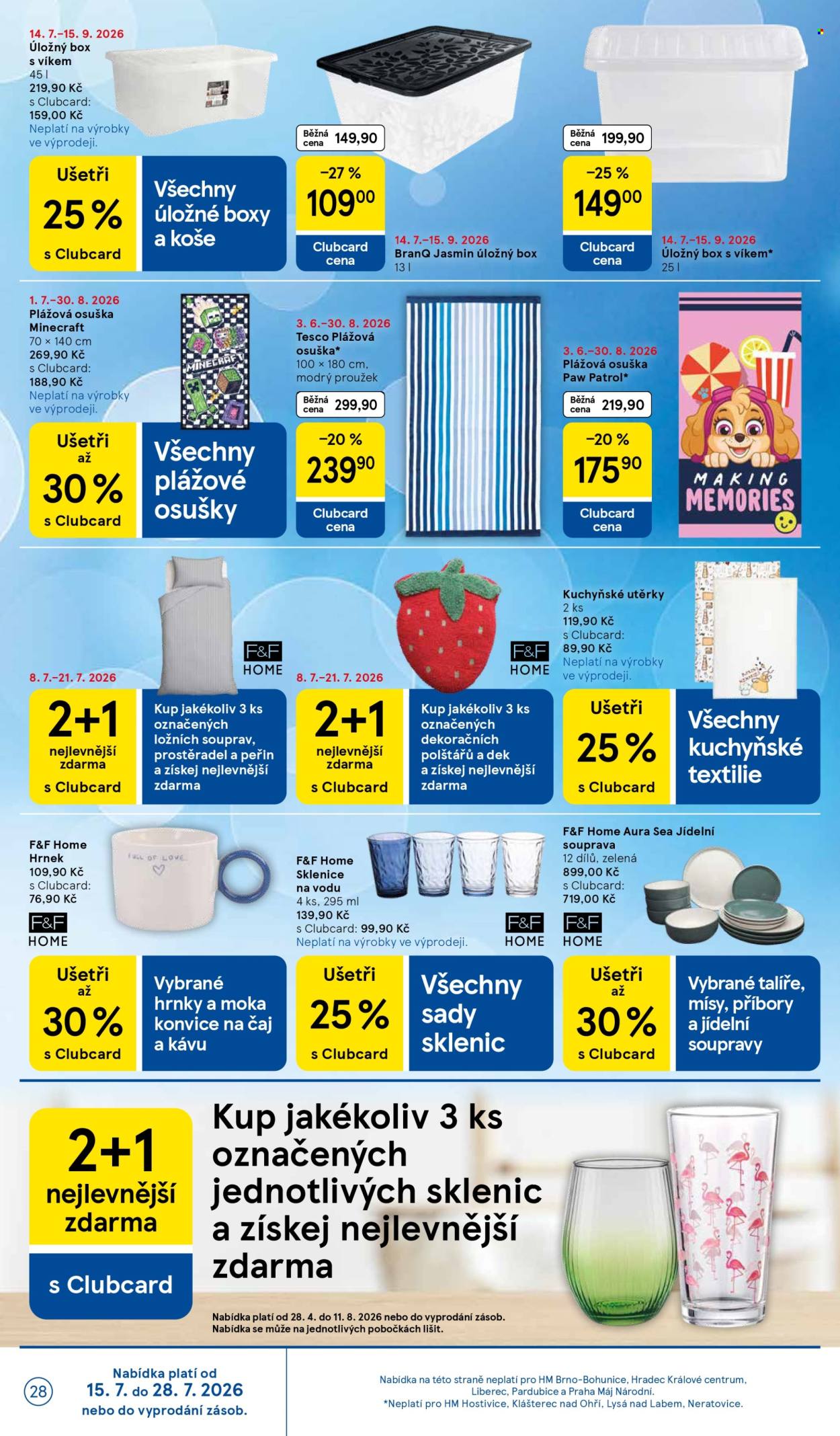 Leták TESCO - 15. 7. 2026 - 21. 7. 2026. Strana 28