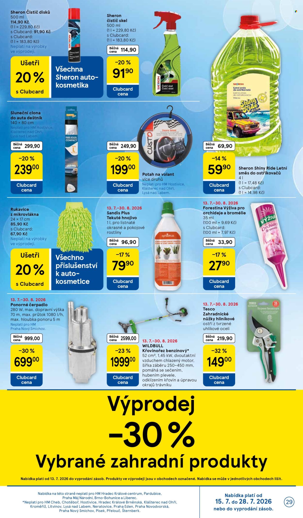 Leták TESCO - 15. 7. 2026 - 21. 7. 2026. Strana 29