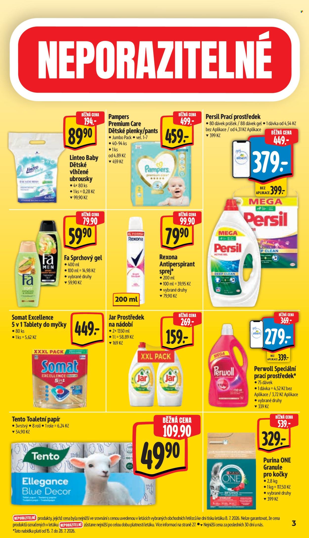 Leták Albert Hypermarket - 15. 7. 2026 - 21. 7. 2026. Strana 7