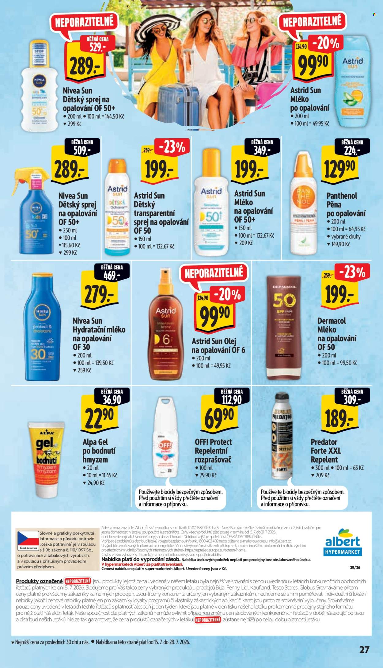 Leták Albert Hypermarket - 15. 7. 2026 - 21. 7. 2026. Strana 37