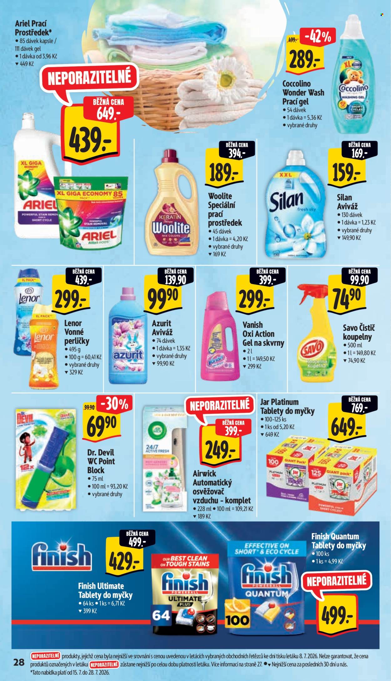Leták Albert Hypermarket - 15. 7. 2026 - 21. 7. 2026. Strana 38
