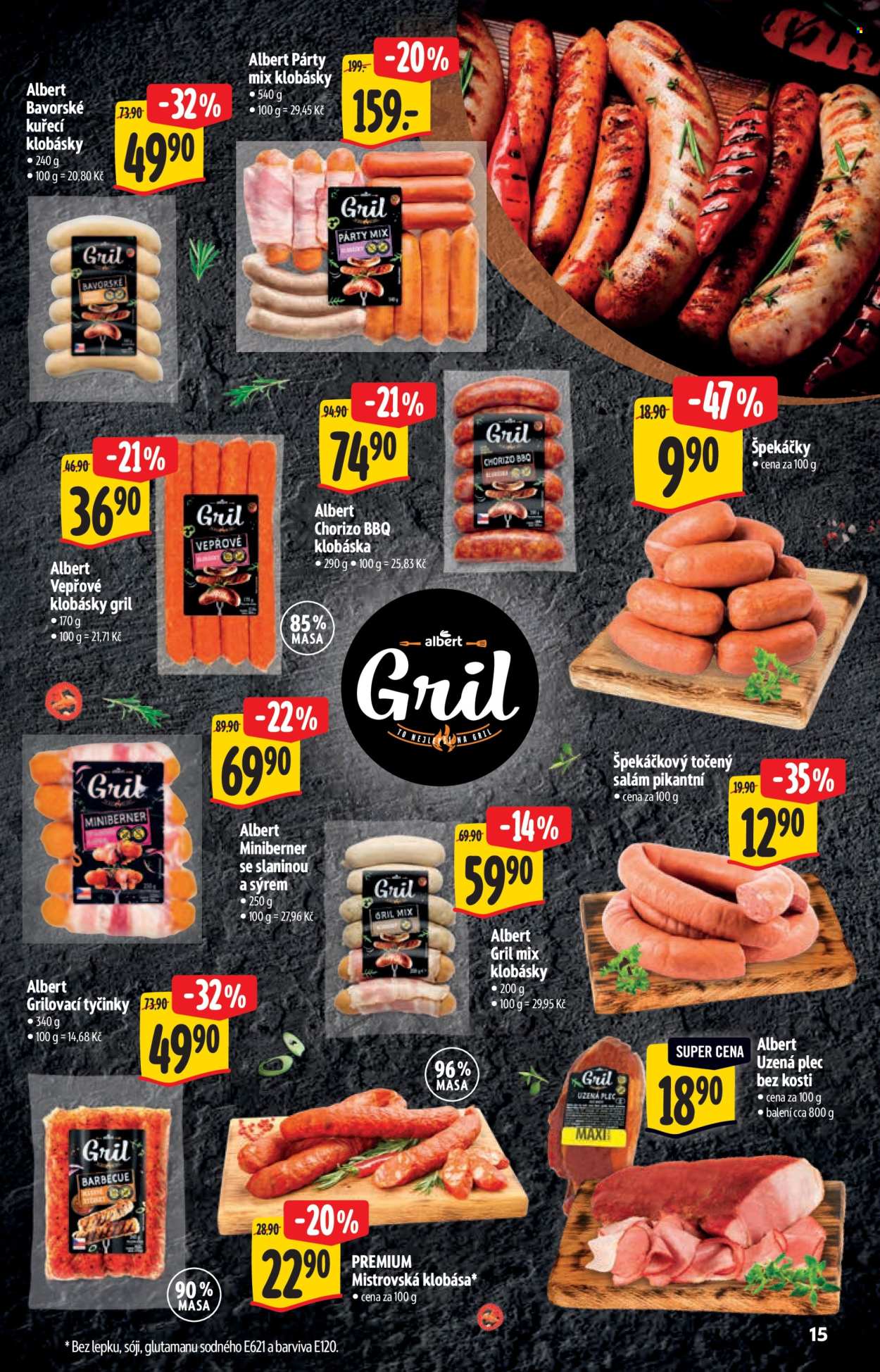 Leták Albert Hypermarket - 15. 7. 2026 - 28. 7. 2026. Strana 15
