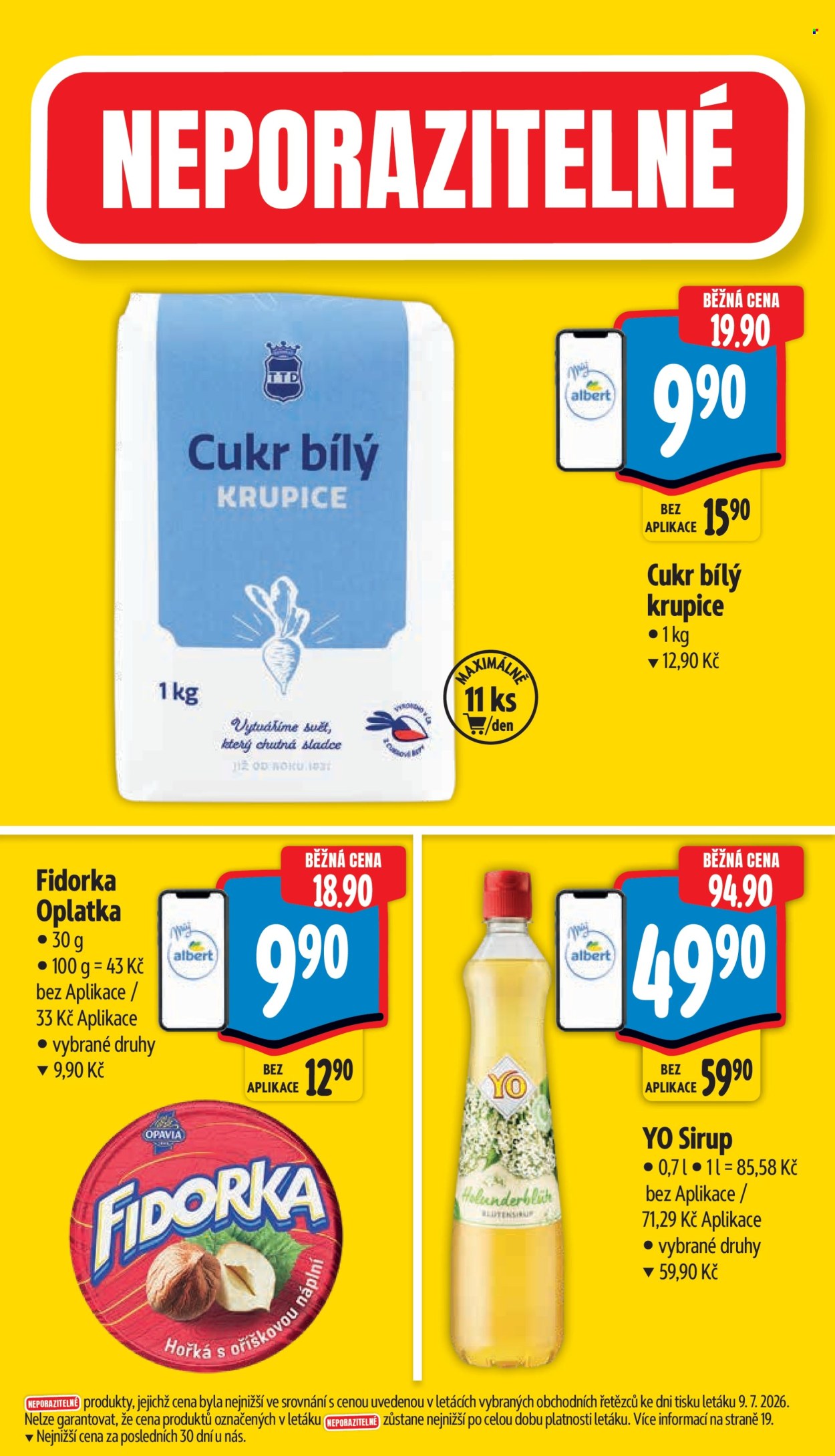 Leták Albert Supermarket - 15. 7. 2026 - 21. 7. 2026. Strana 5