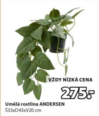 Umělá rostlina ANDERSEN