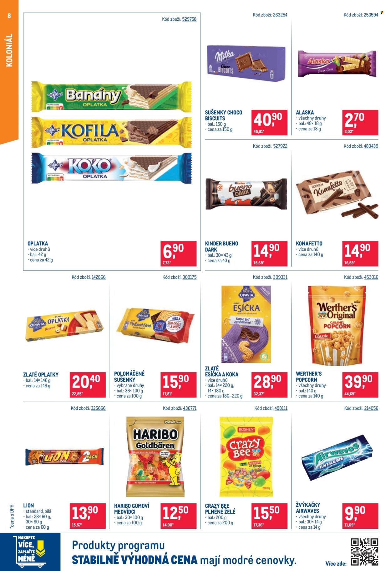 Leták MAKRO - 15. 7. 2026 - 28. 7. 2026. Strana 8