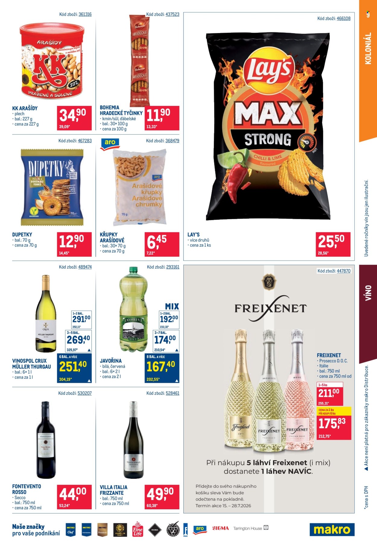 Leták MAKRO - 15. 7. 2026 - 28. 7. 2026. Strana 9