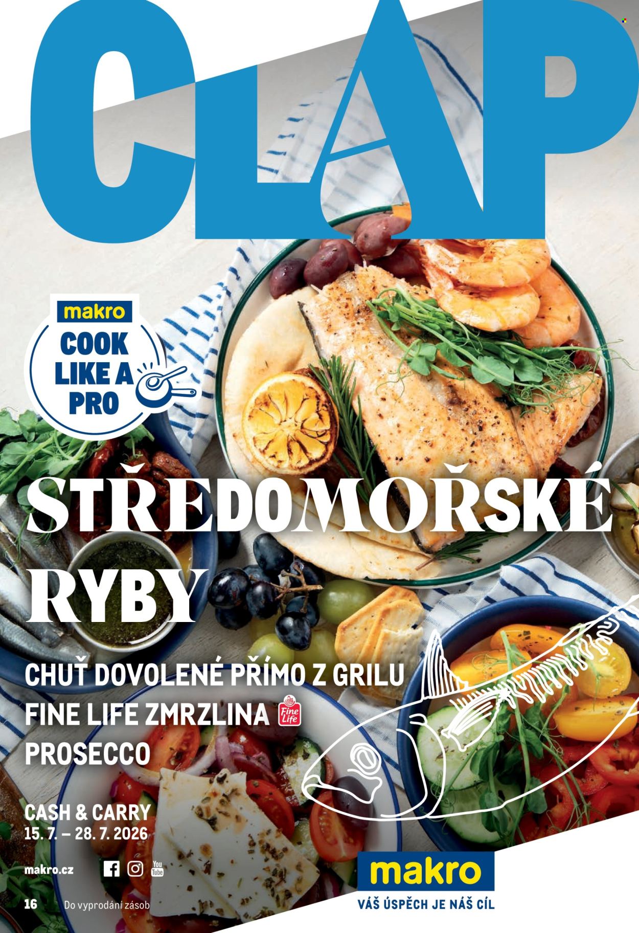 Leták MAKRO - 15. 7. 2026 - 28. 7. 2026. Strana 1