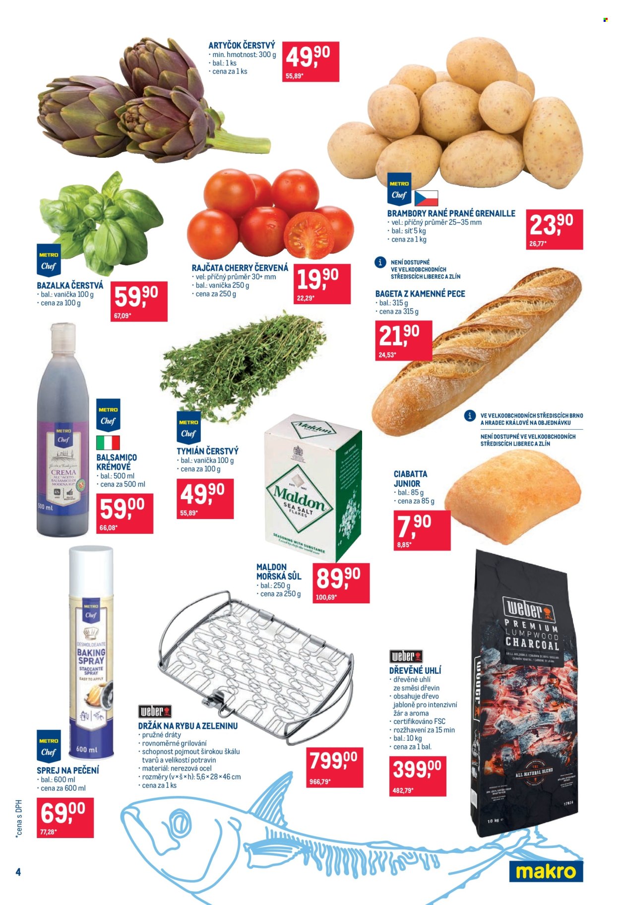 Leták MAKRO - 15. 7. 2026 - 28. 7. 2026. Strana 4