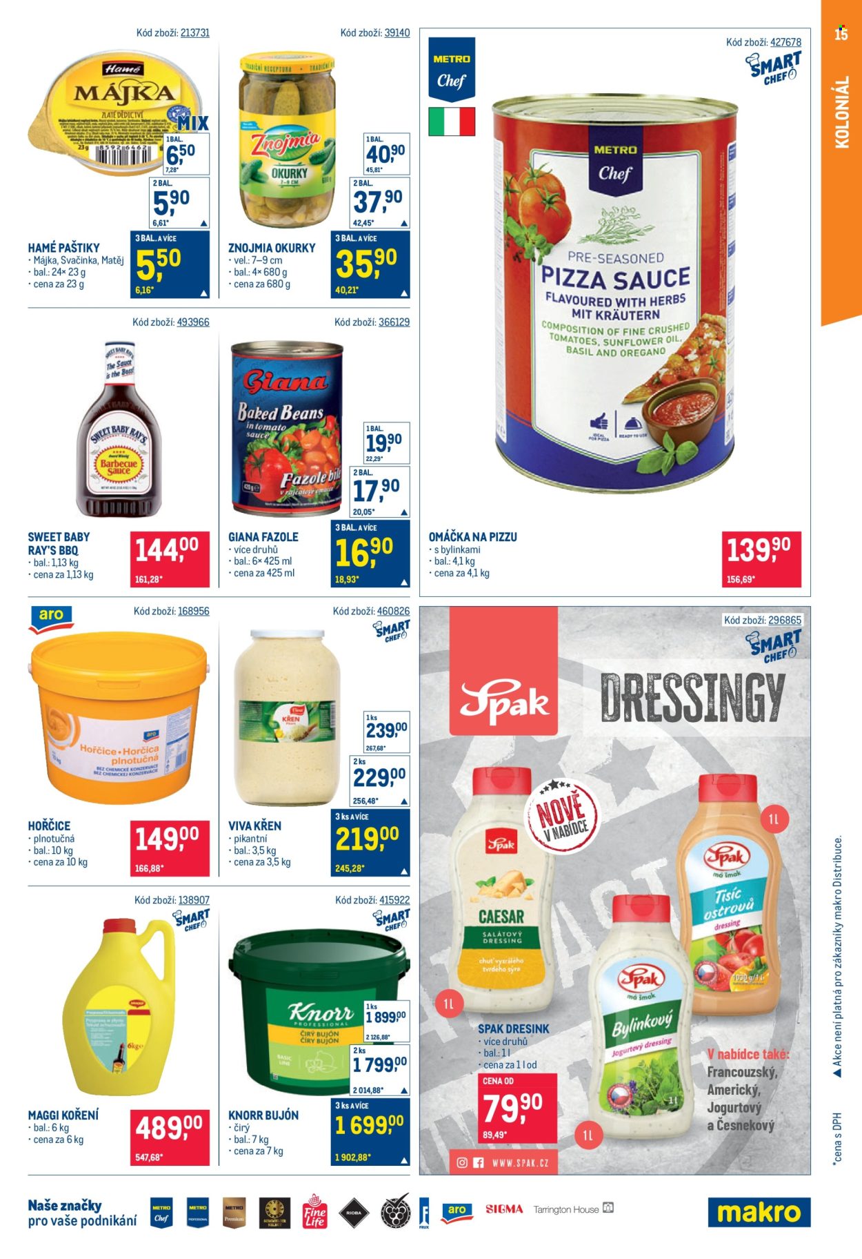 Leták MAKRO - 15. 7. 2026 - 28. 7. 2026. Strana 15