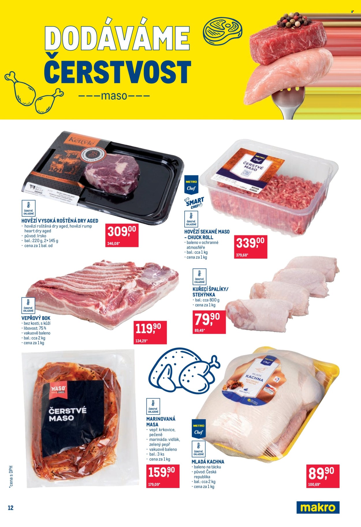 Leták MAKRO - 15. 7. 2026 - 28. 7. 2026. Strana 12