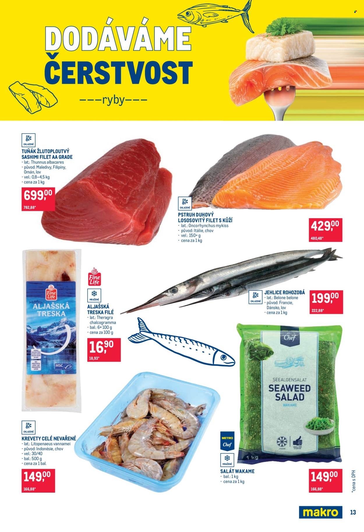Leták MAKRO - 15. 7. 2026 - 28. 7. 2026. Strana 13