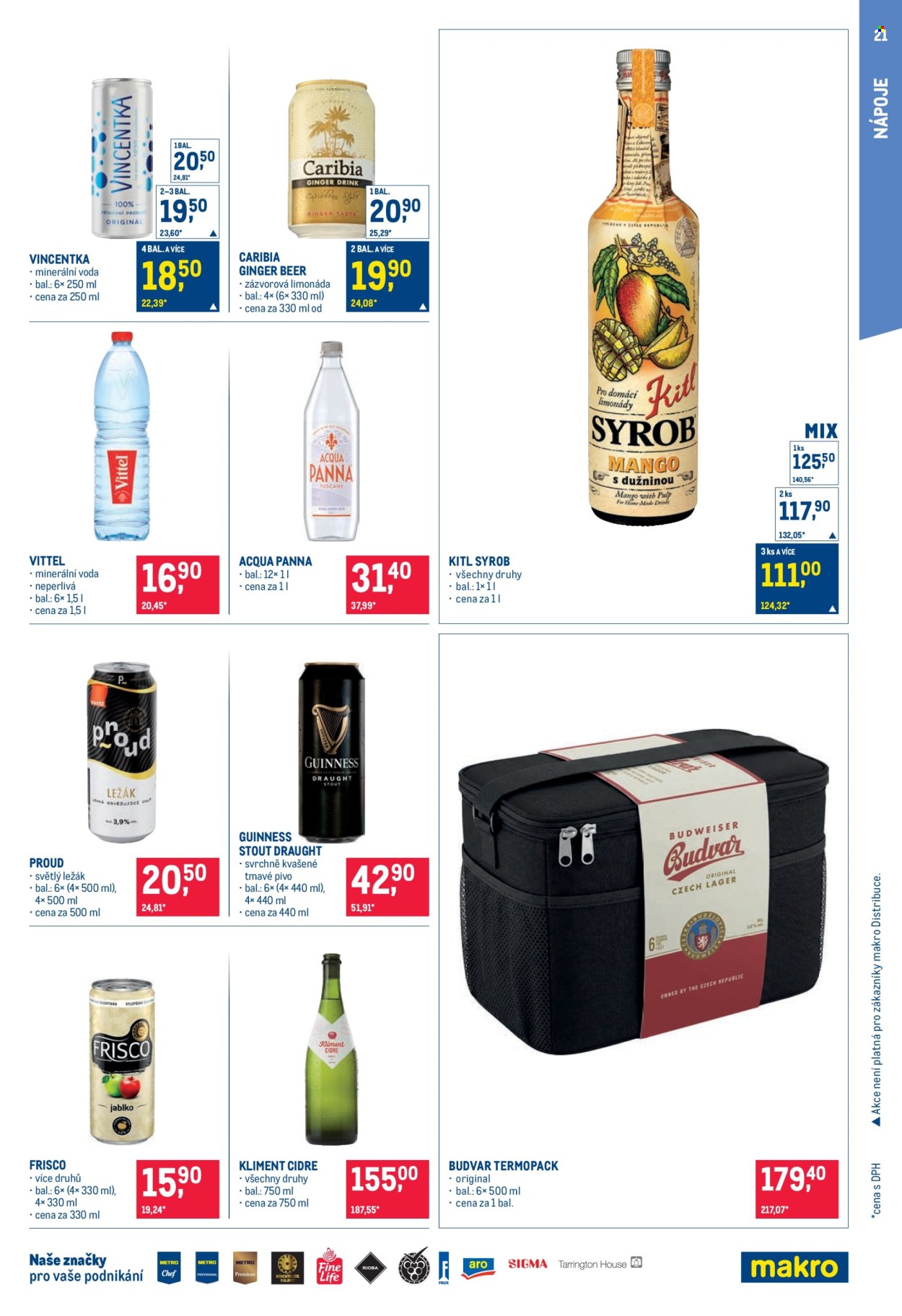 Leták MAKRO - 15. 7. 2026 - 28. 7. 2026. Strana 21