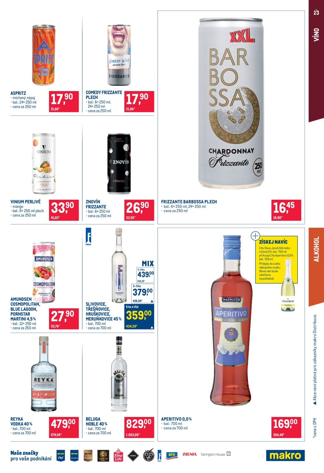 Leták MAKRO - 15. 7. 2026 - 28. 7. 2026. Strana 23