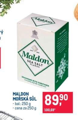 Maldon mořská sůl