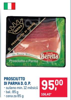 Prosciutto di Parma D. O. P.