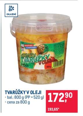 Tvarůžky v oleji