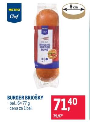 BURGER BRIOŠKY