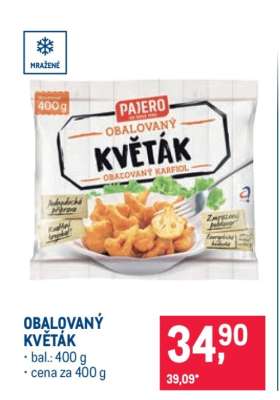 Obalovaný květák