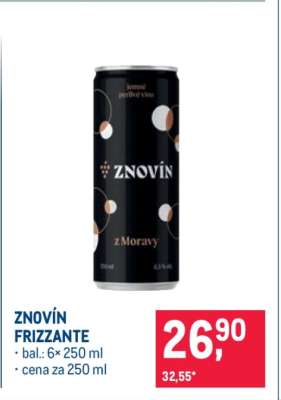 ZNOVÍN FRIZZANTE