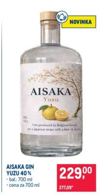 AISAKA GIN YUZU 40 %